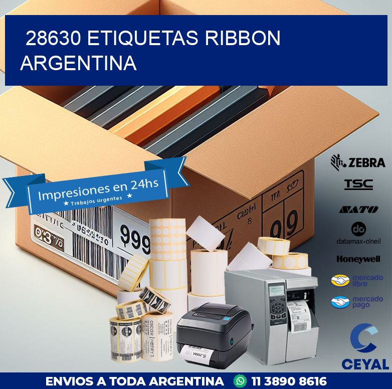 28630 etiquetas ribbon argentina