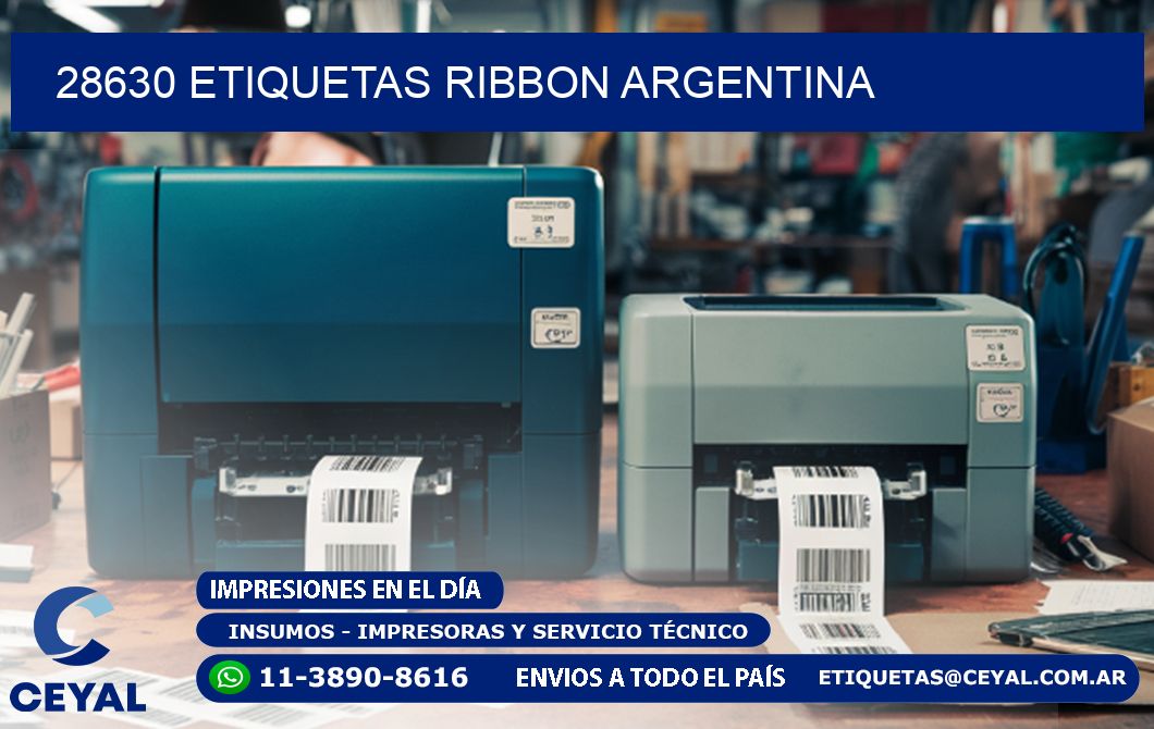 28630 etiquetas ribbon argentina