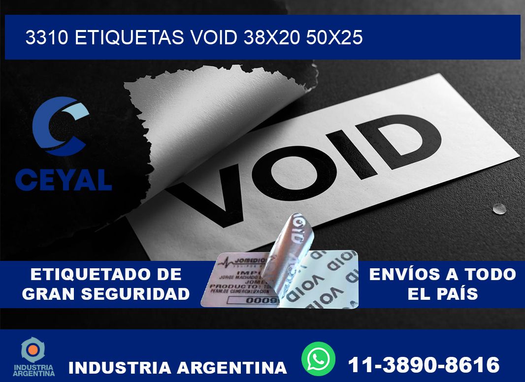 3310 etiquetas void 38x20 50x25