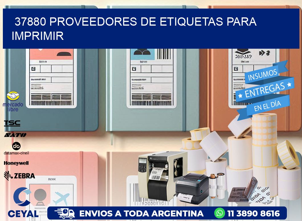 37880 proveedores de etiquetas para imprimir