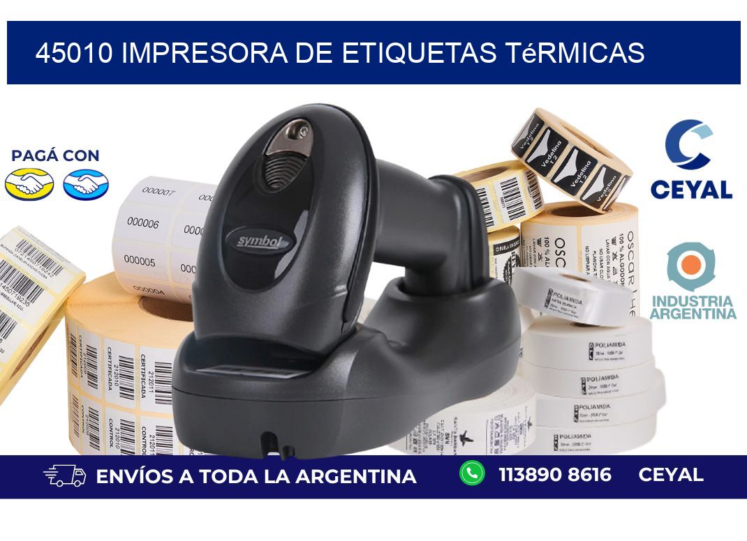 45010 Impresora de etiquetas térmicas