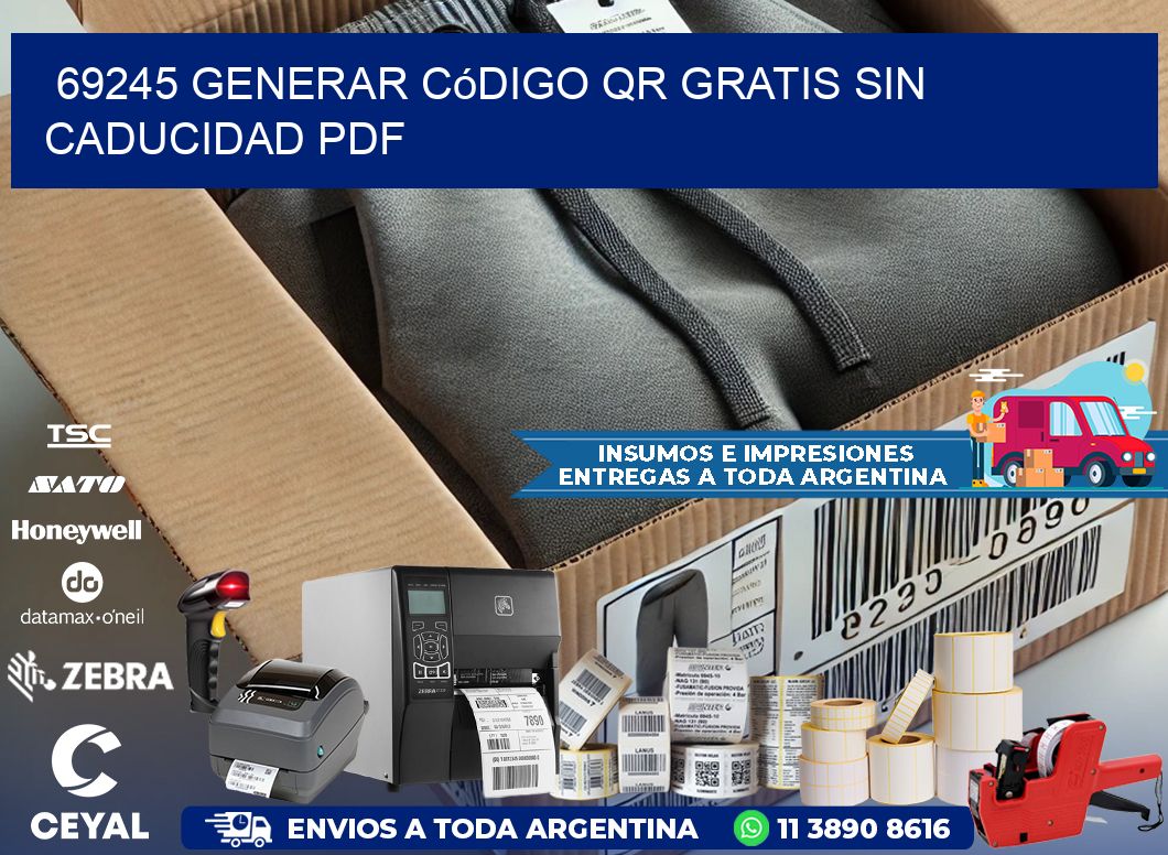 69245 Generar código QR gratis sin caducidad PDF