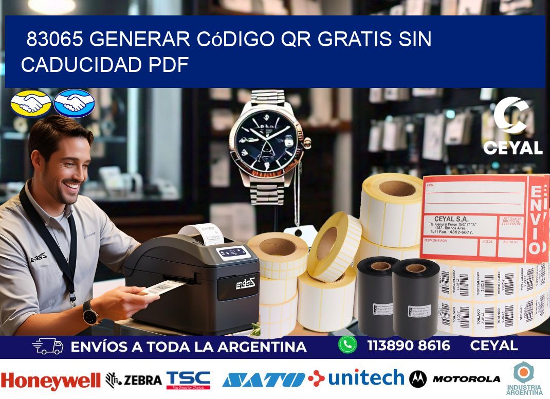 83065 Generar código QR gratis sin caducidad PDF