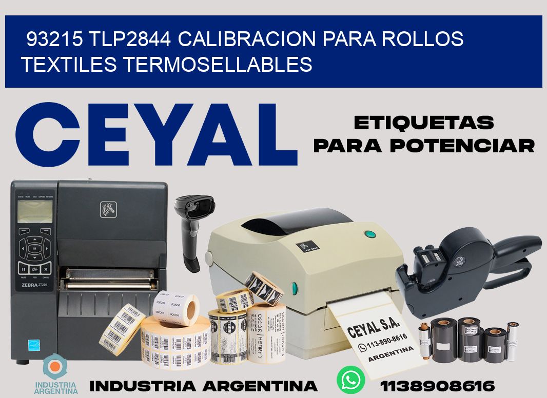 93215 tlp2844 calibracion para rollos textiles termosellables