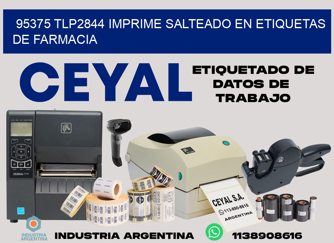 95375 tlp2844 imprime salteado en etiquetas de farmacia