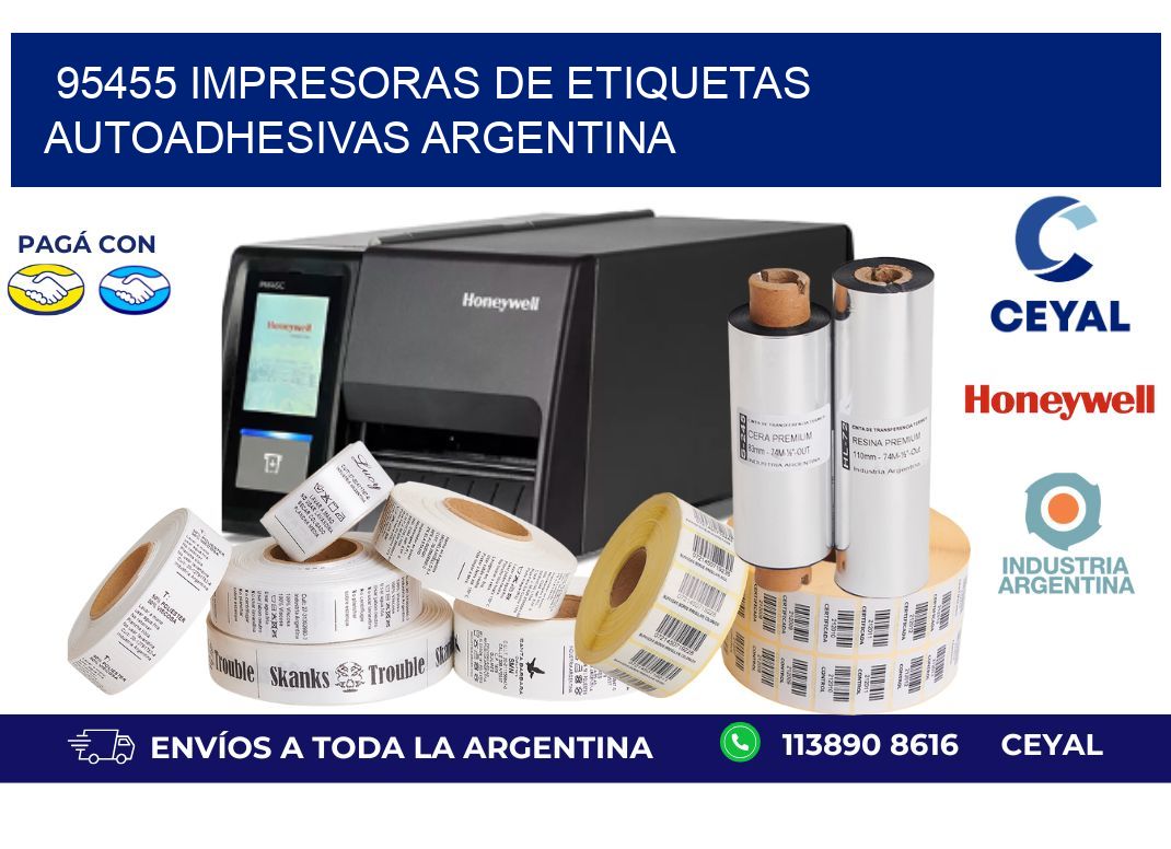 95455 Impresoras de etiquetas autoadhesivas argentina