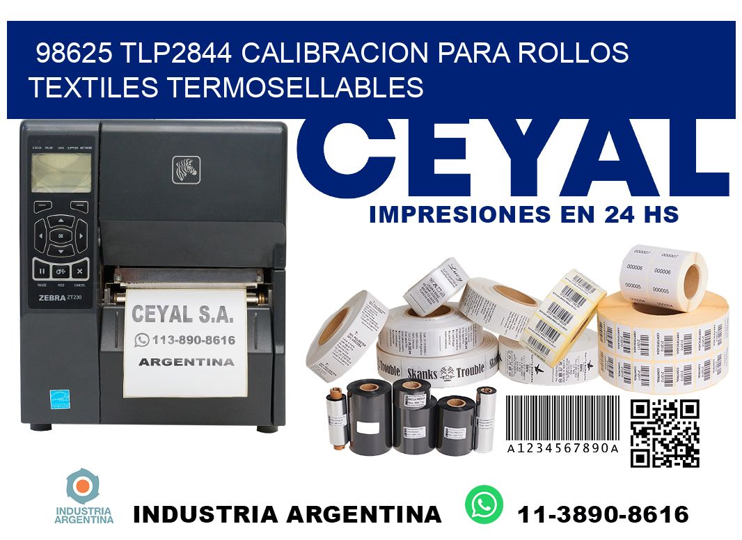 98625 tlp2844 calibracion para rollos textiles termosellables