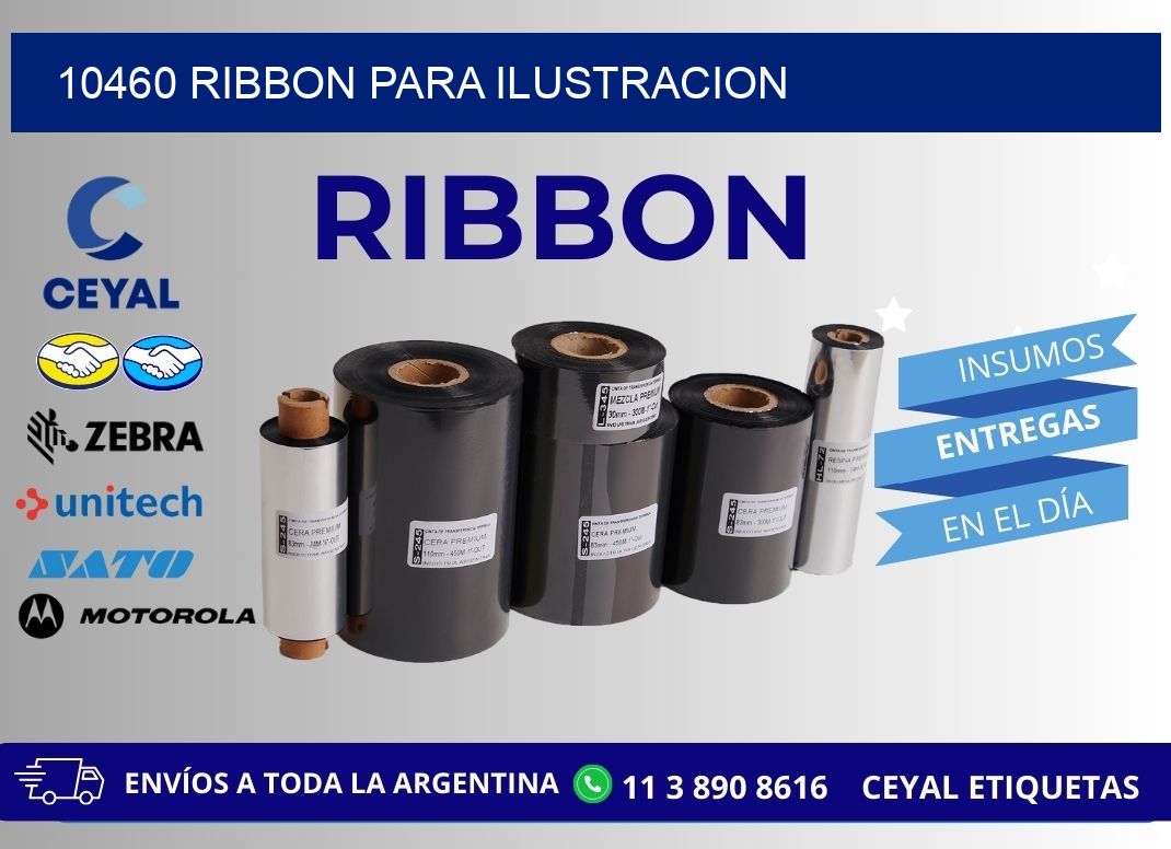 10460 ribbon para ilustracion