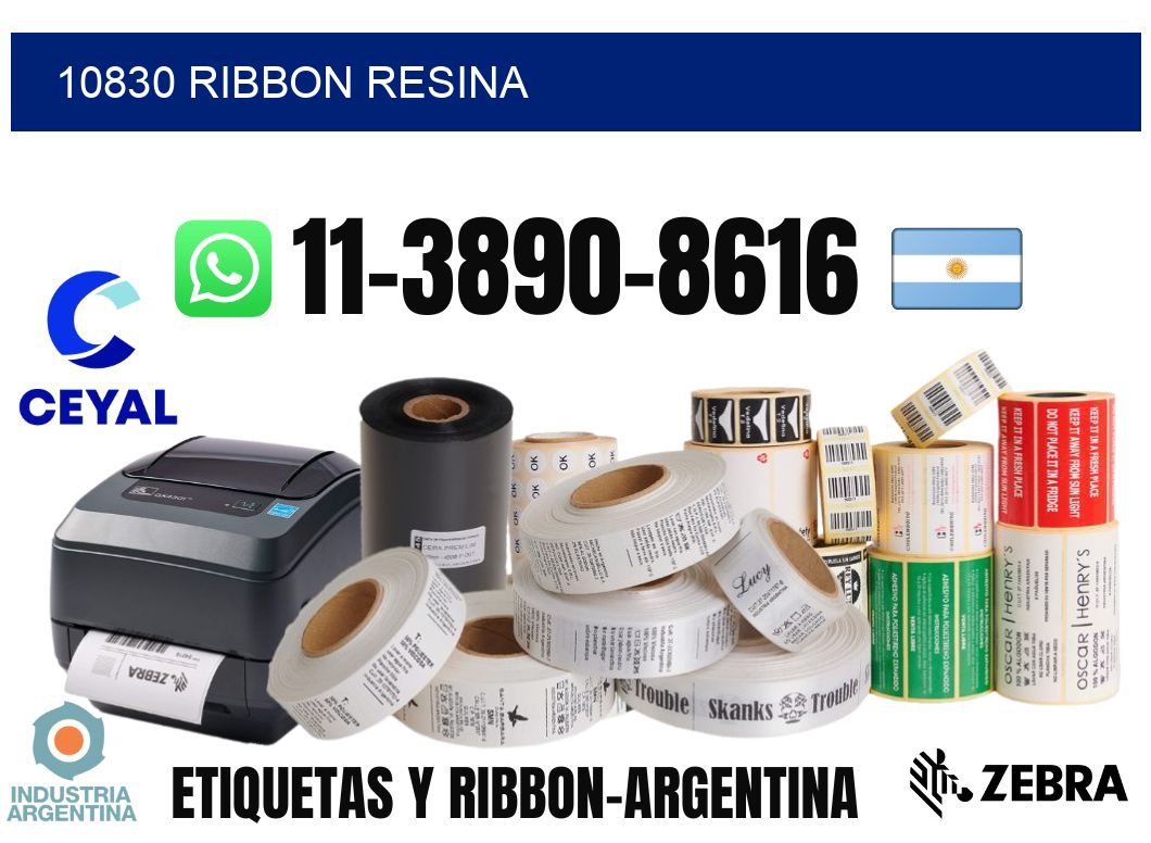 10830 ribbon resina