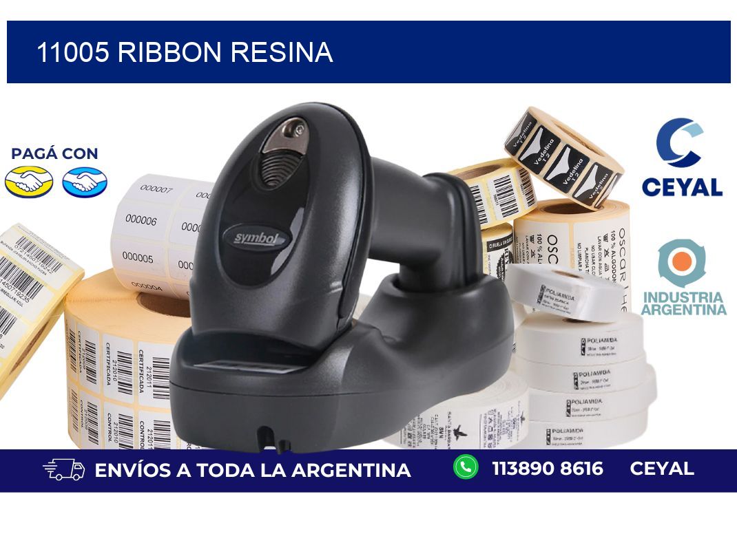 11005 ribbon resina