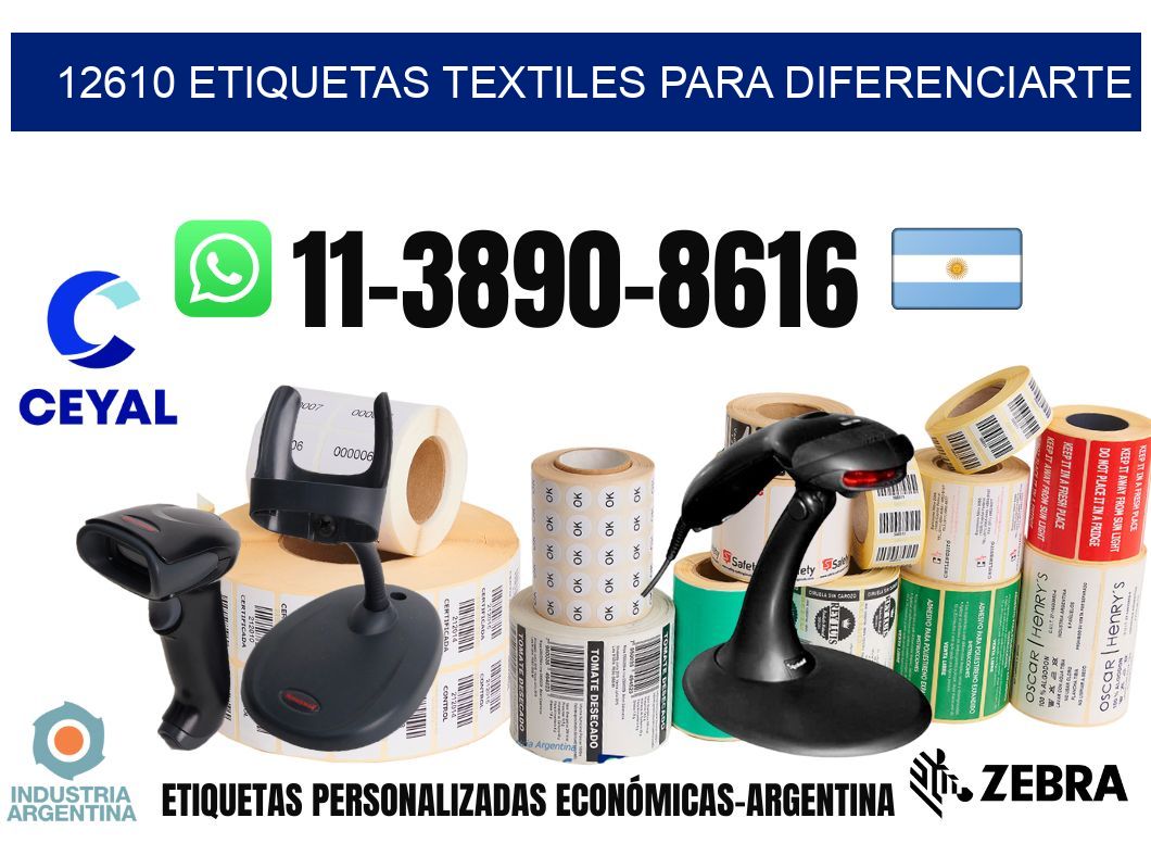 12610 Etiquetas textiles para diferenciarte
