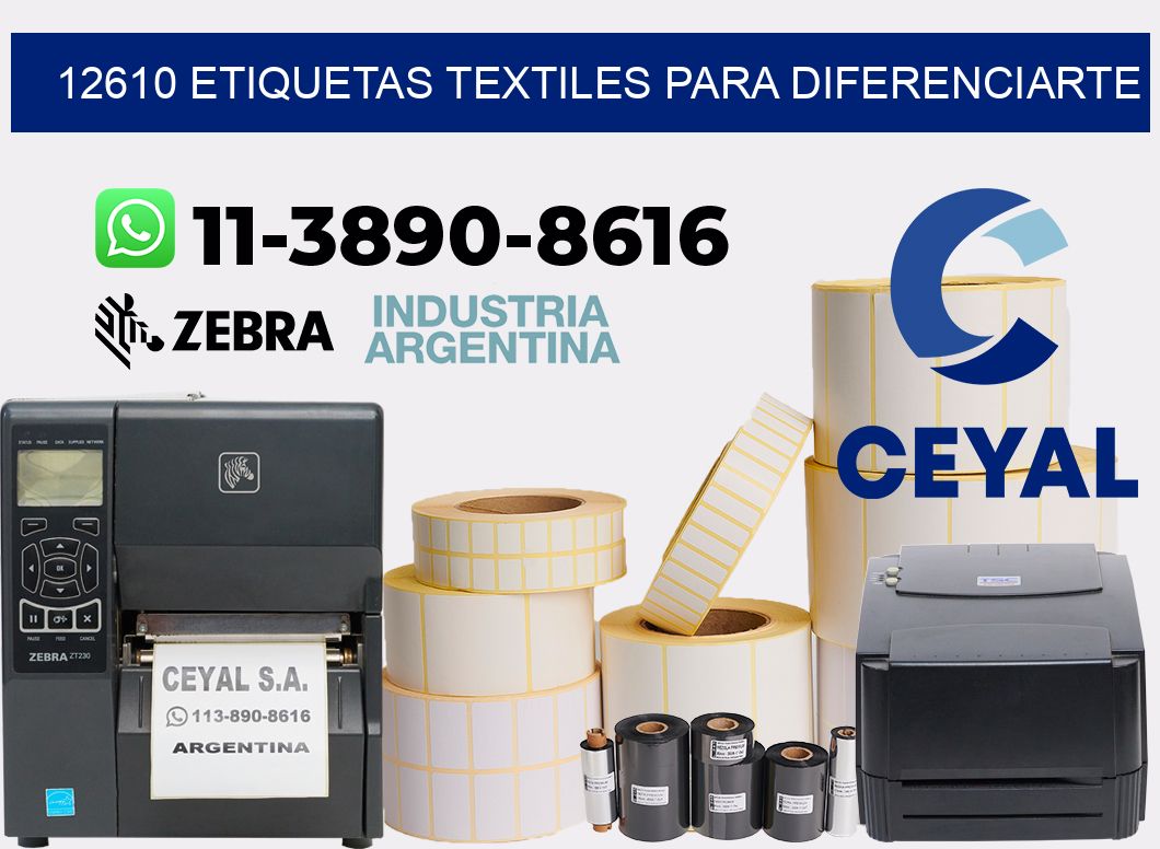 12610 Etiquetas textiles para diferenciarte