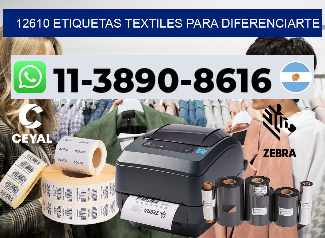 12610 Etiquetas textiles para diferenciarte