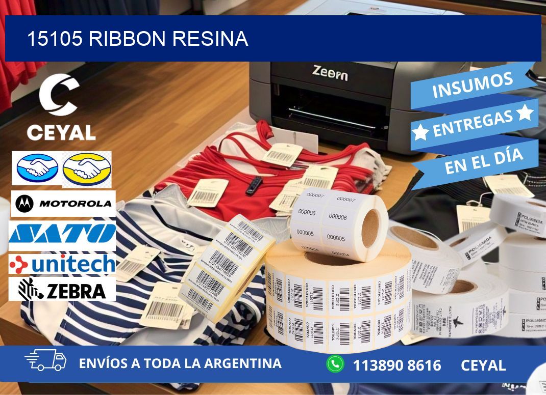 15105 ribbon resina