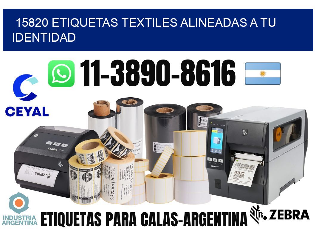 15820 Etiquetas textiles alineadas a tu identidad