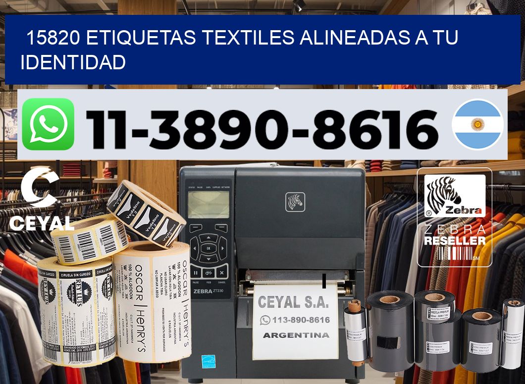 15820 Etiquetas textiles alineadas a tu identidad