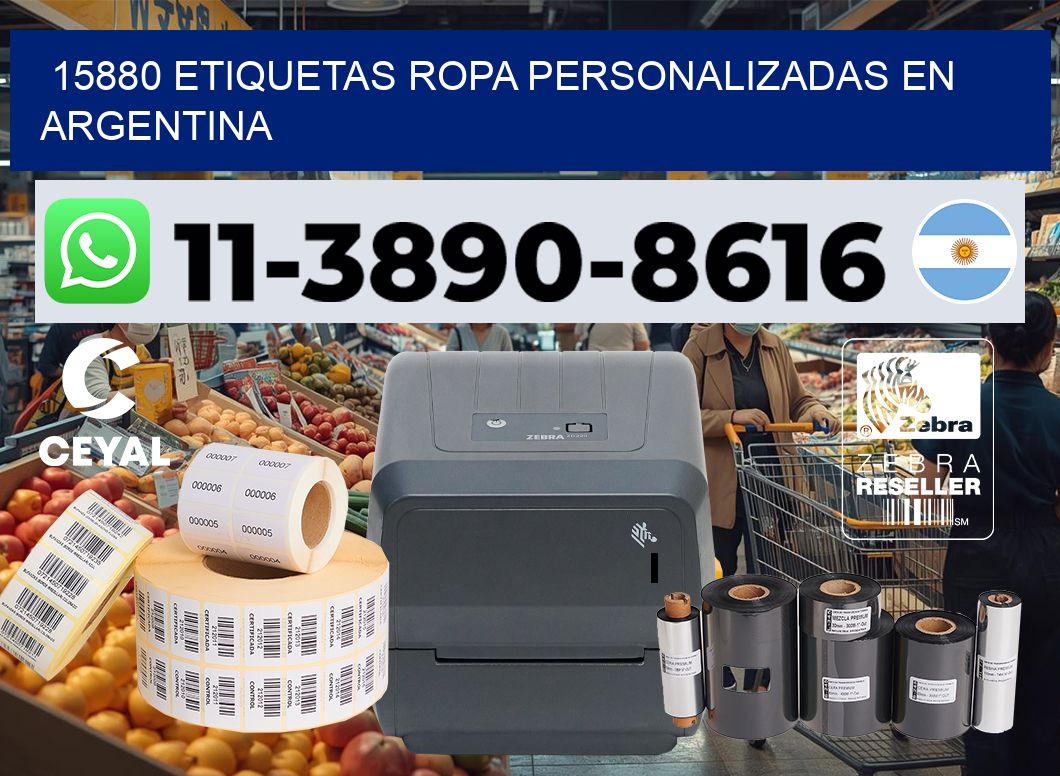 15880 Etiquetas ropa personalizadas en Argentina