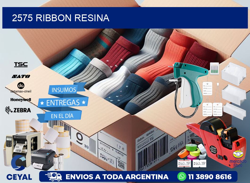2575 ribbon resina