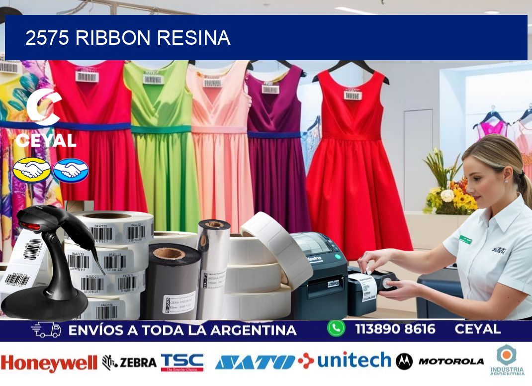 2575 ribbon resina