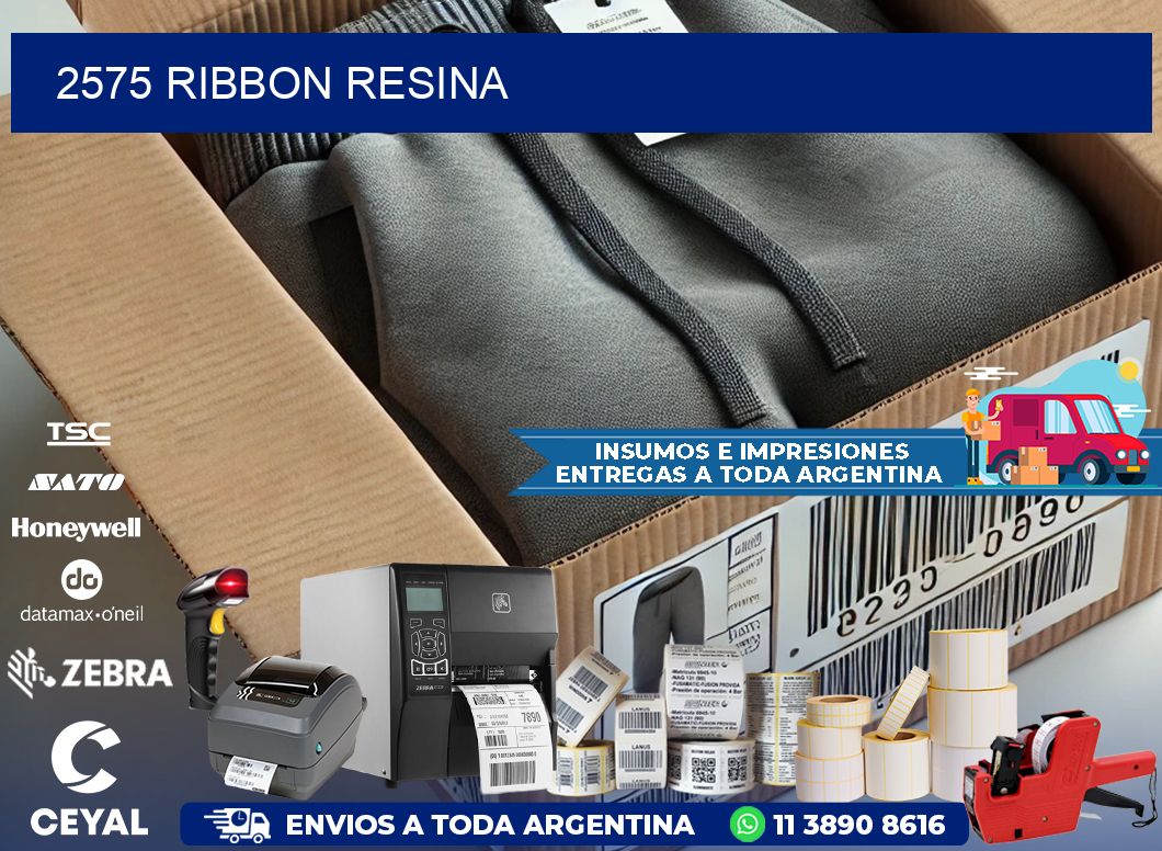 2575 ribbon resina