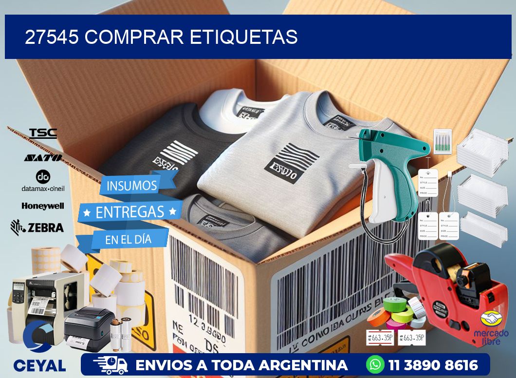 27545 comprar etiquetas