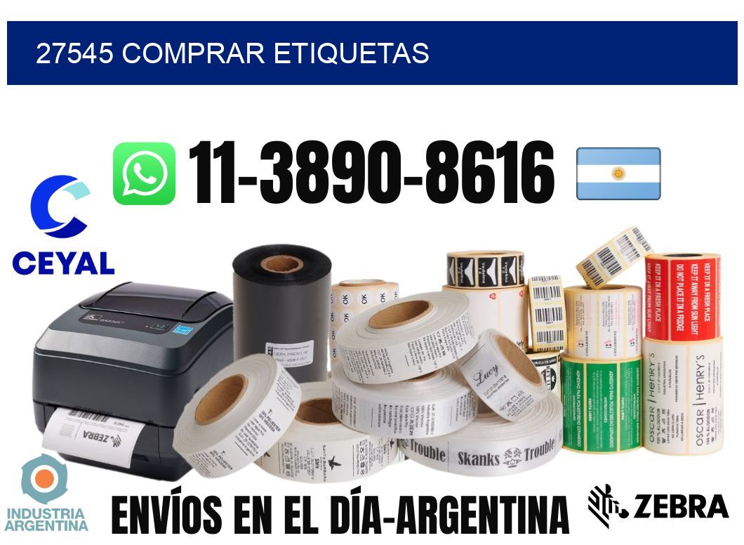 27545 comprar etiquetas
