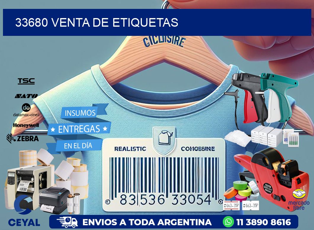 33680 venta de etiquetas