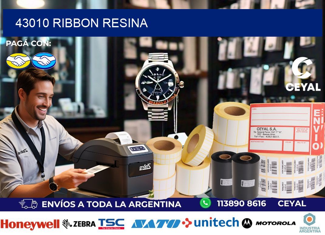 43010 ribbon resina