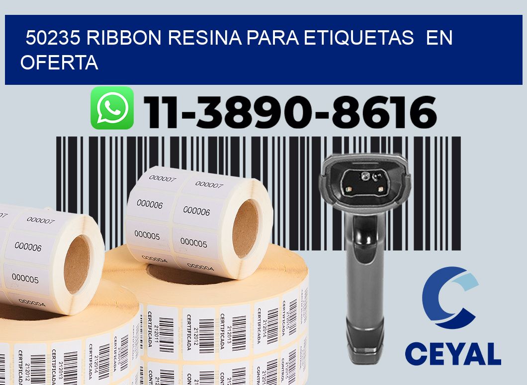 50235 ribbon resina para etiquetas en oferta