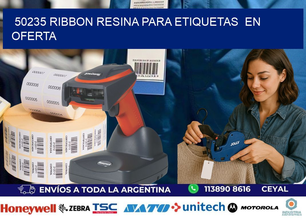 50235 ribbon resina para etiquetas en oferta
