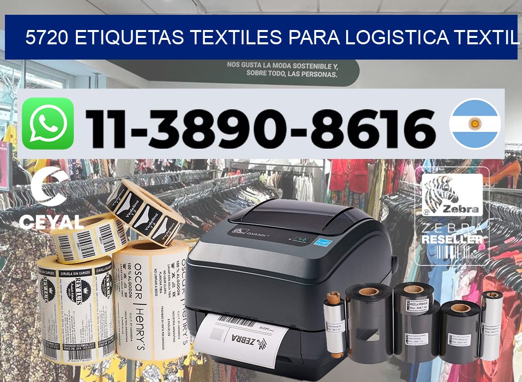 5720 Etiquetas textiles para logistica textil