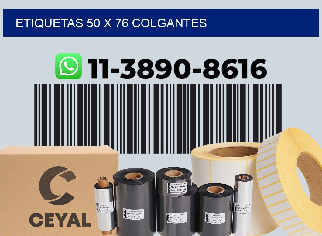 etiquetas 50 x 76 colgantes