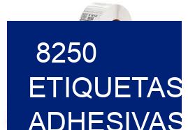 8250 Etiquetas adhesivas para marcas modernas