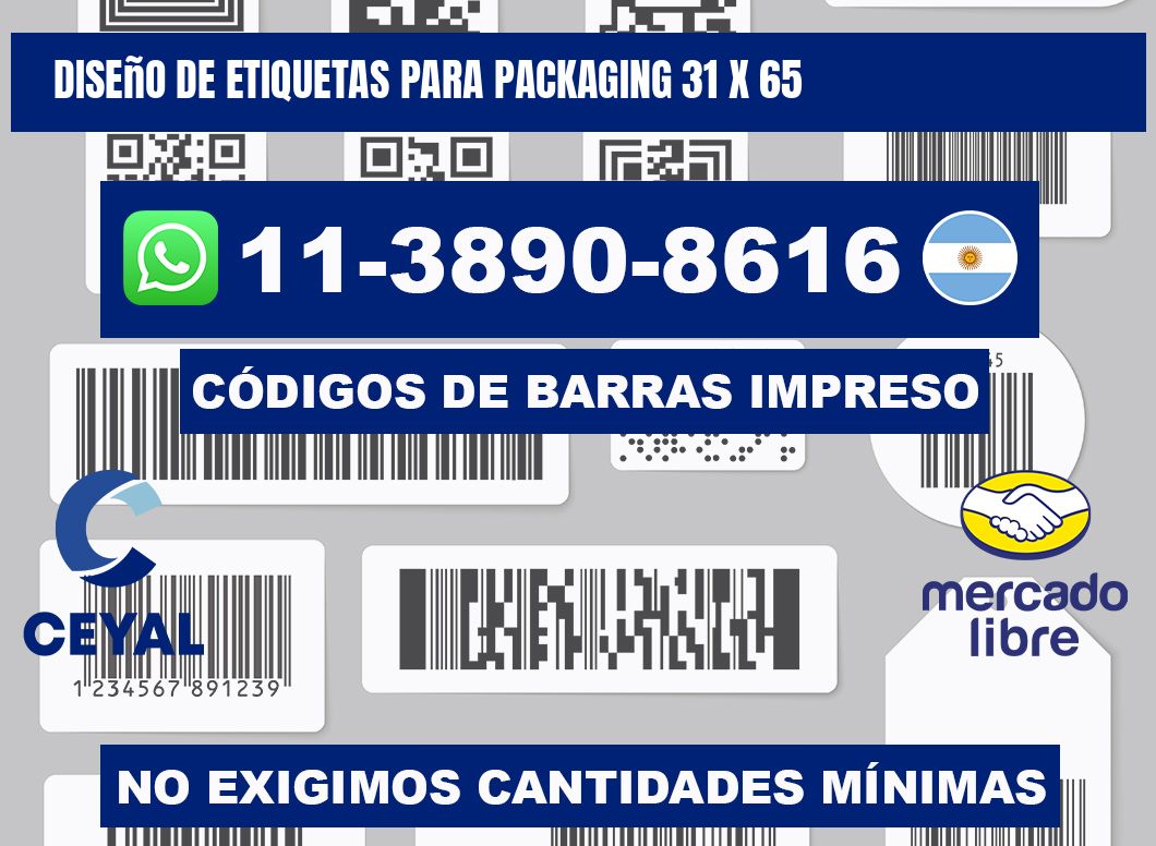diseño de etiquetas para packaging 31 x 65