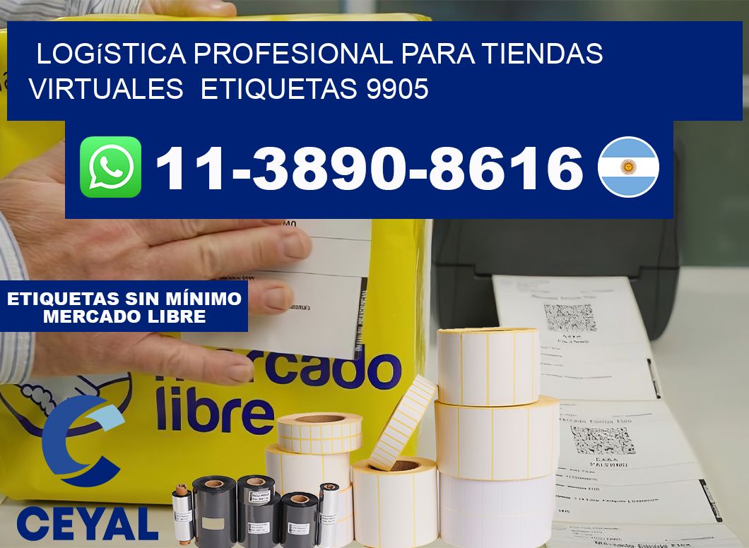 Logística profesional para tiendas virtuales  etiquetas 9905