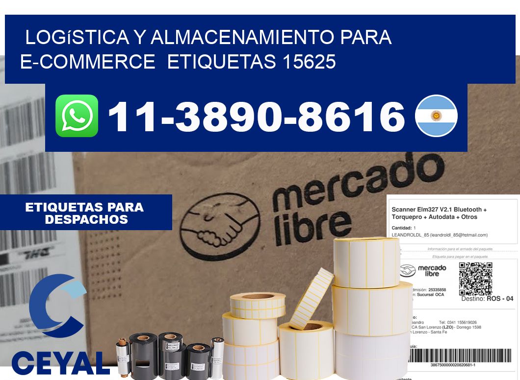 Logística y almacenamiento para e-commerce  etiquetas 15625