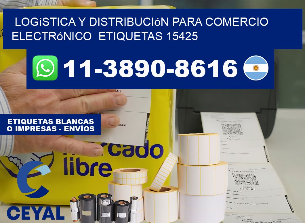 Logística y distribución para comercio electrónico  etiquetas 15425