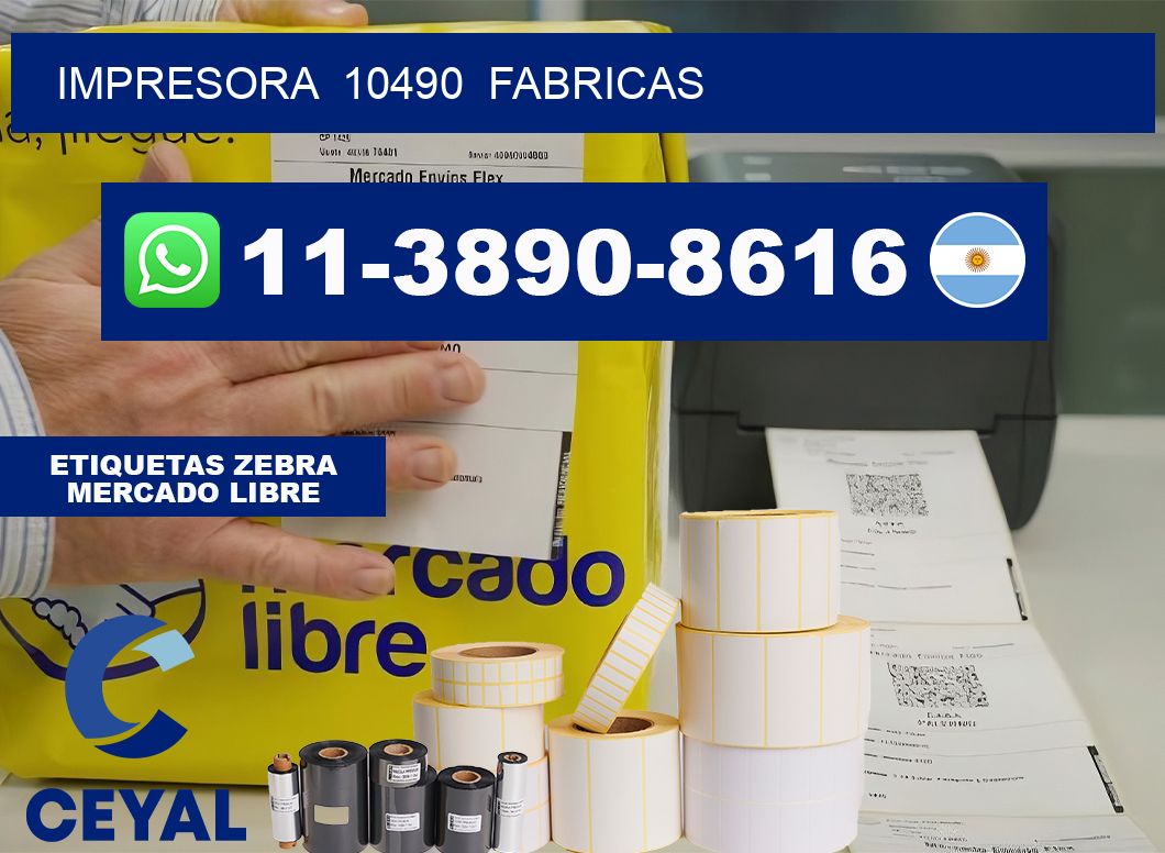 impresora 10490 fabricas