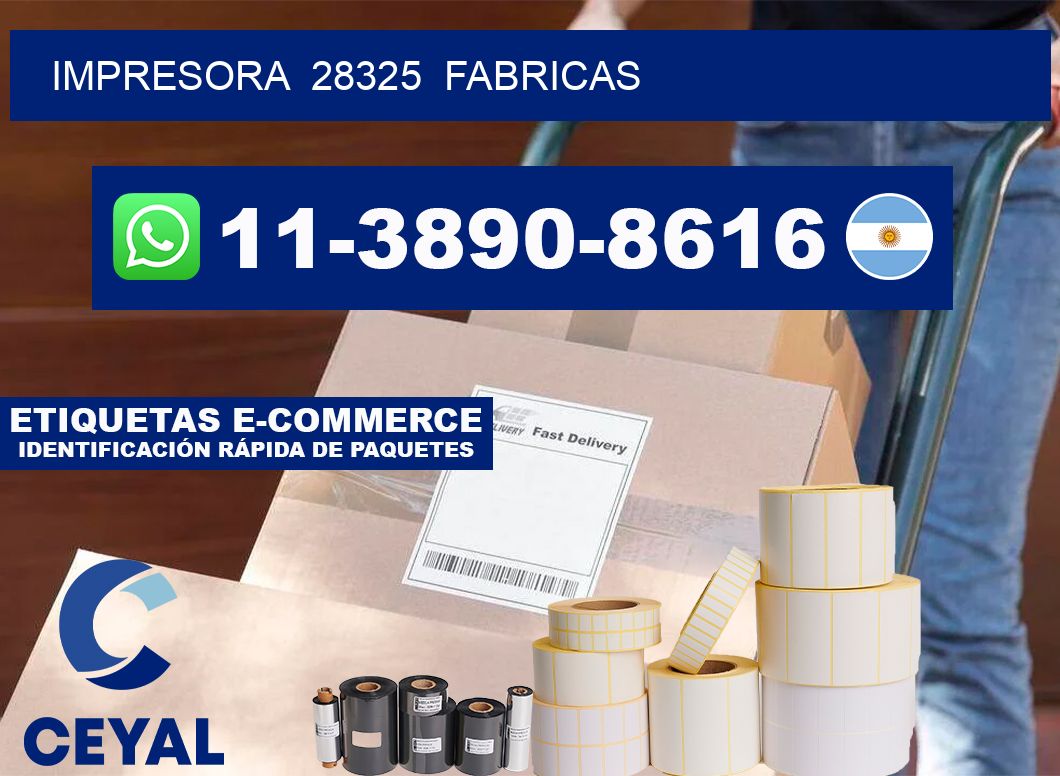 impresora  28325  fabricas