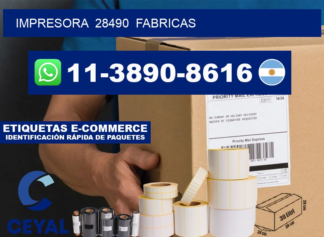 impresora  28490  fabricas