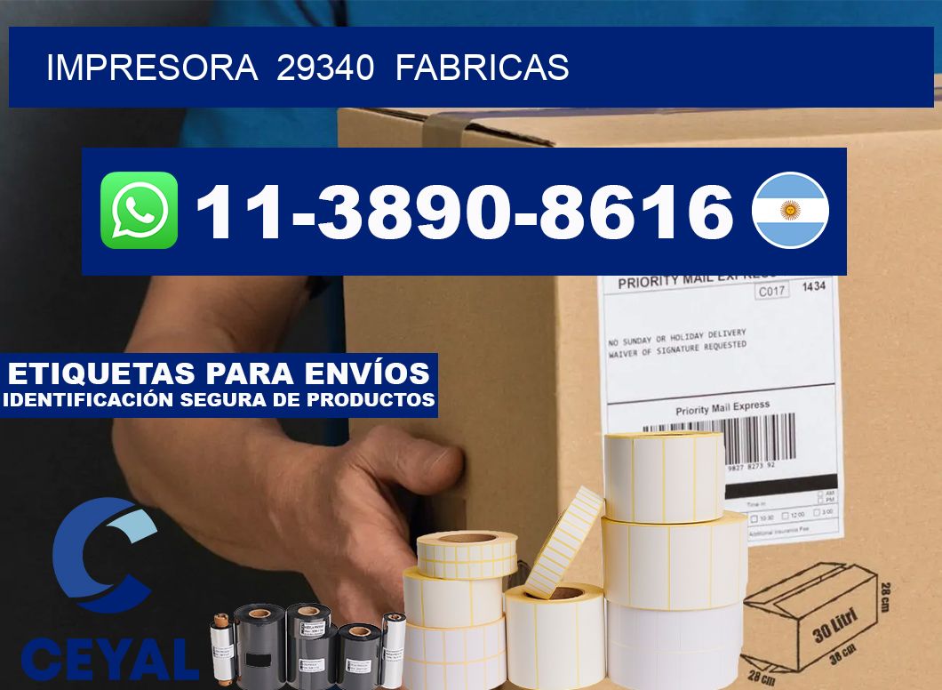 impresora  29340  fabricas