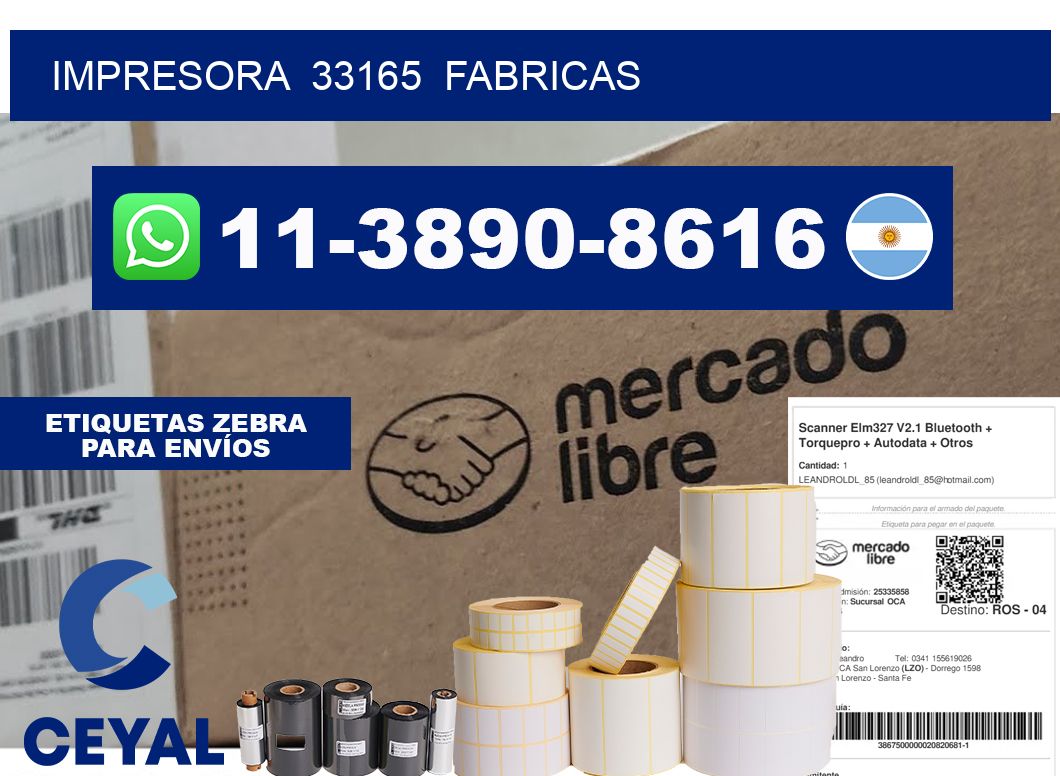 impresora 33165 fabricas