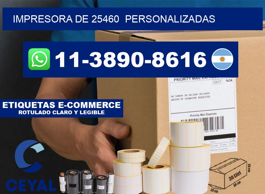 impresora de 25460  personalizadas