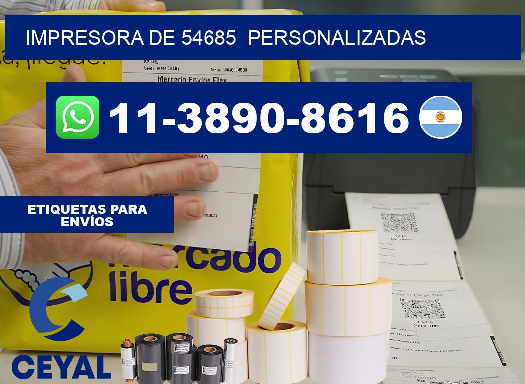 impresora de 54685  personalizadas