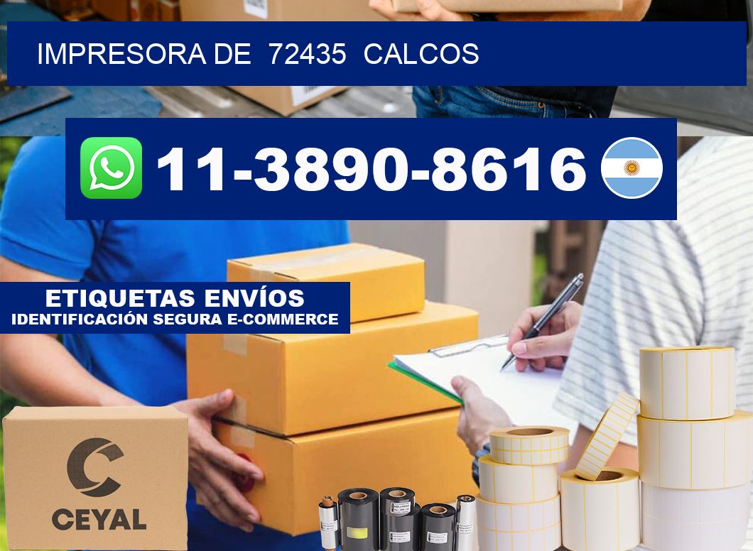 impresora de  72435  calcos
