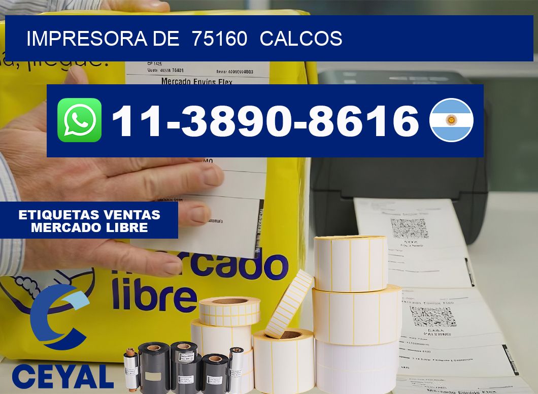 impresora de  75160  calcos
