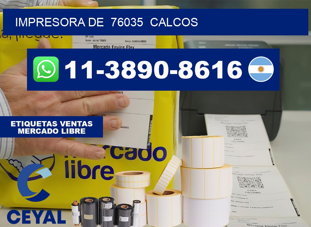 impresora de  76035  calcos