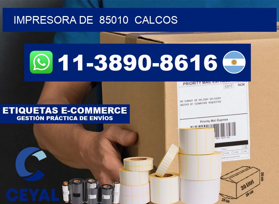 impresora de  85010  calcos