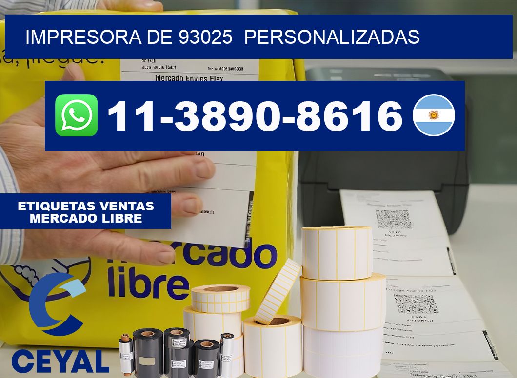 impresora de 93025  personalizadas