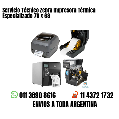 Servicio Técnico Zebra Impresora Térmica Especializado 70 x 68